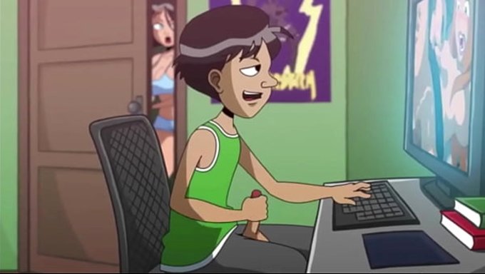 Milf-Mutter Hilft Dem Stiefsohn In Diesem Cartoon Zum Orgasmus Zu Kommen.