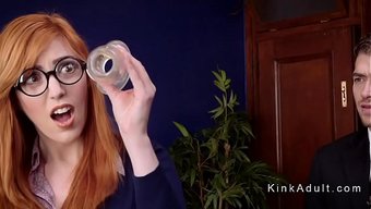 Ich Ficke Meinen Sklavenarsch Wie Eine Königin, Während Die Media-Lady Die Action Teilt.