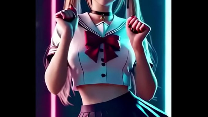 Verspielter Tanz Von Marie Rose In 3d Mit Doa- Und Cosplay-Elementen