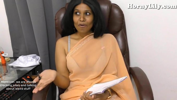 Indischer Milf-Tutor Gibt Jungen Jungen Selbstgemachten Unterricht