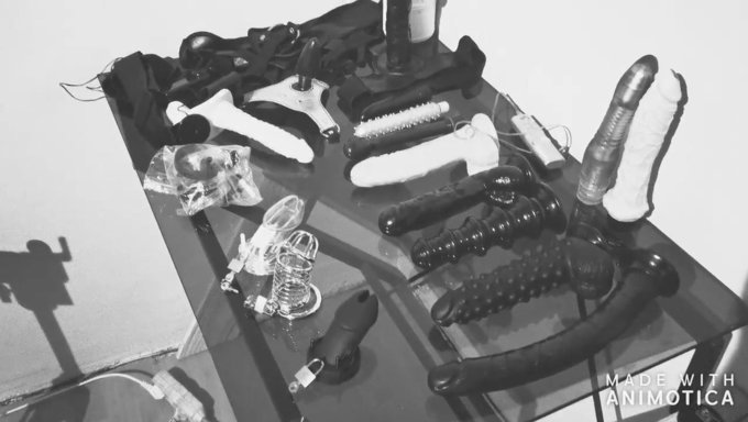 Amateur-Bdsm-Spiel Und Masturbation In Einem Versauten Zuhause