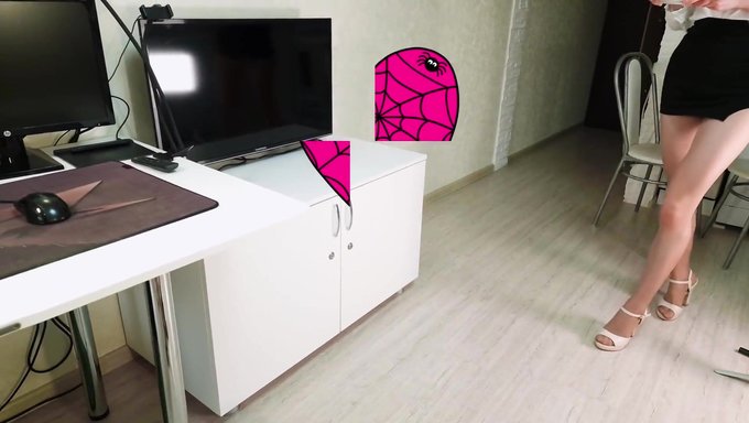 Webtolove Präsentiert Ihrem Chef Zu Hause Die Orale Belohnung Einer Sekretärin